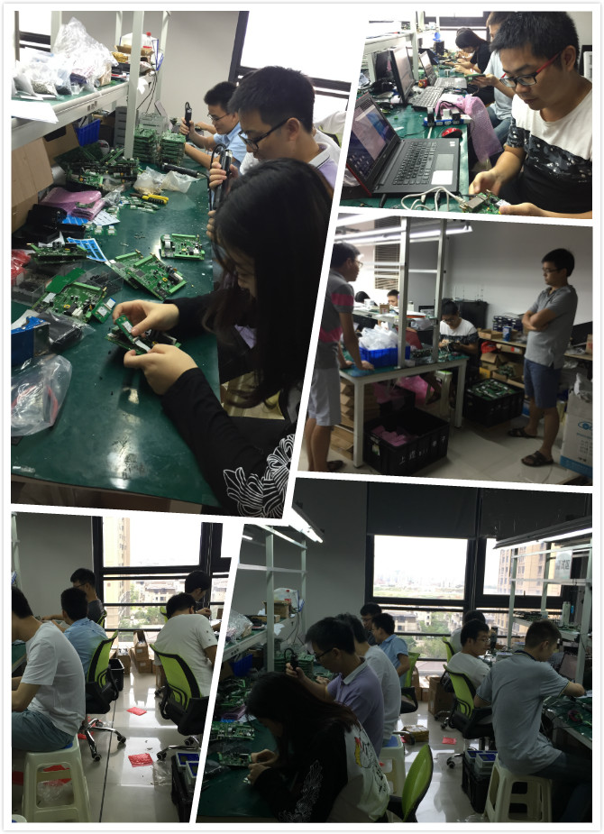 計訊生產(chǎn)部節(jié)后周末連續(xù)加班，定如期保質(zhì)保量交貨。