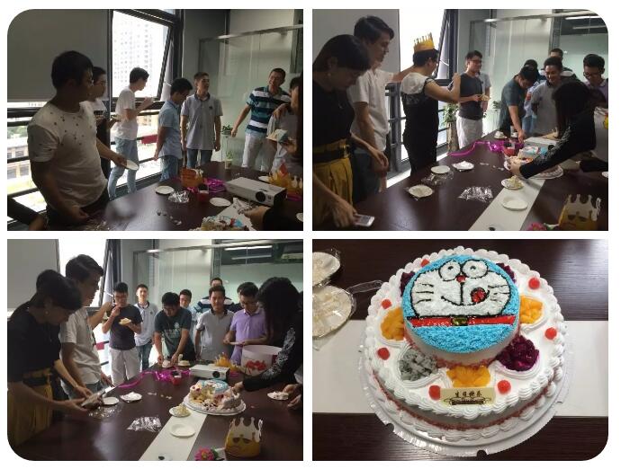 廈門計(jì)訊十月員工生日會(huì)